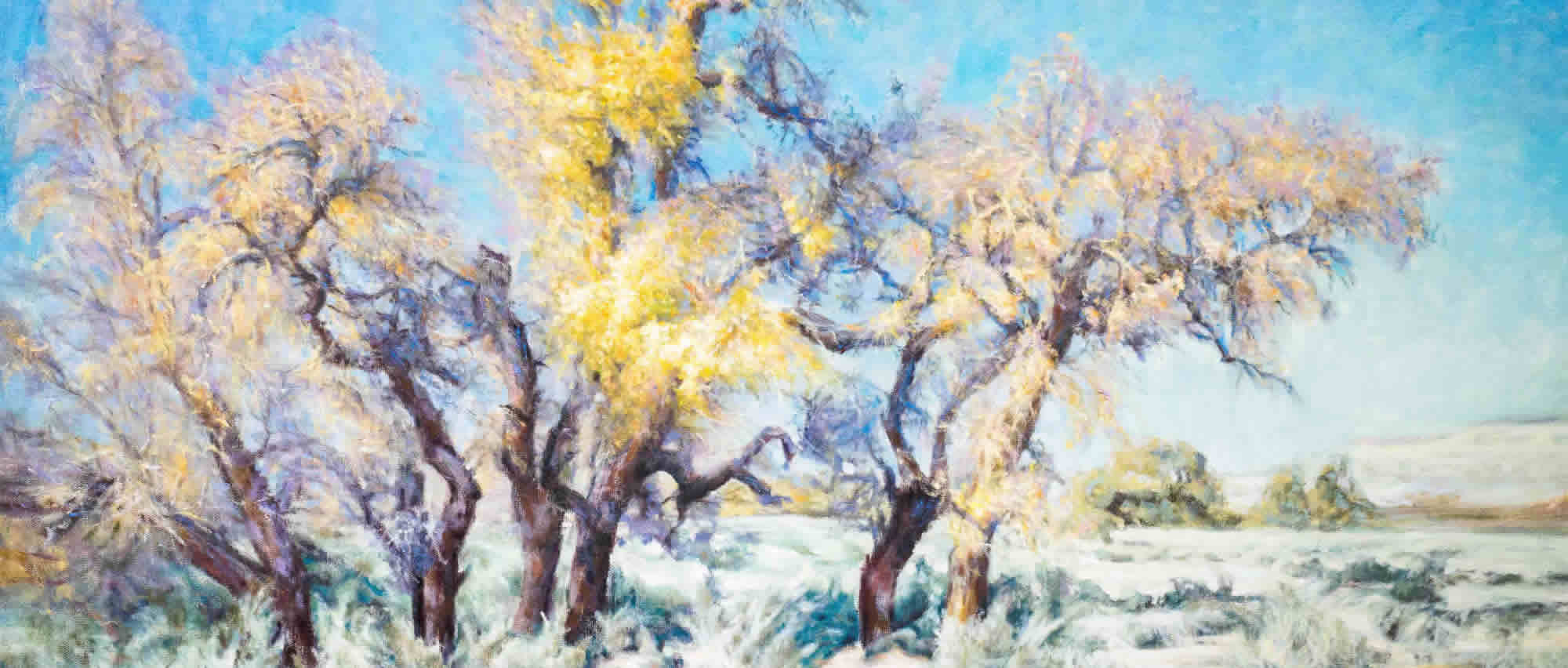 艺术家熊明油画作品