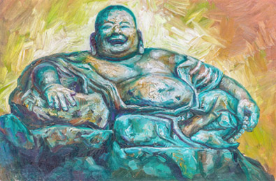 Maitreya Buddha on Flying Peak